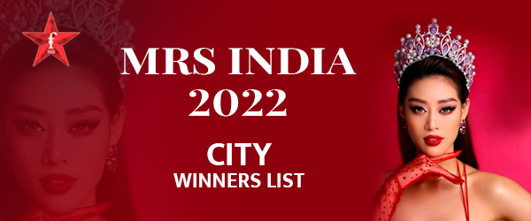City Winners of Mrs India 2022