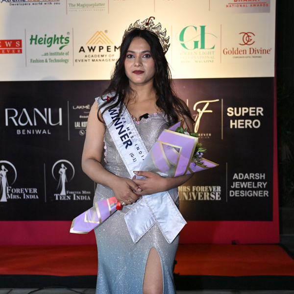 Anjali Sinha - Mrs India 2025 Winner (G-1)
