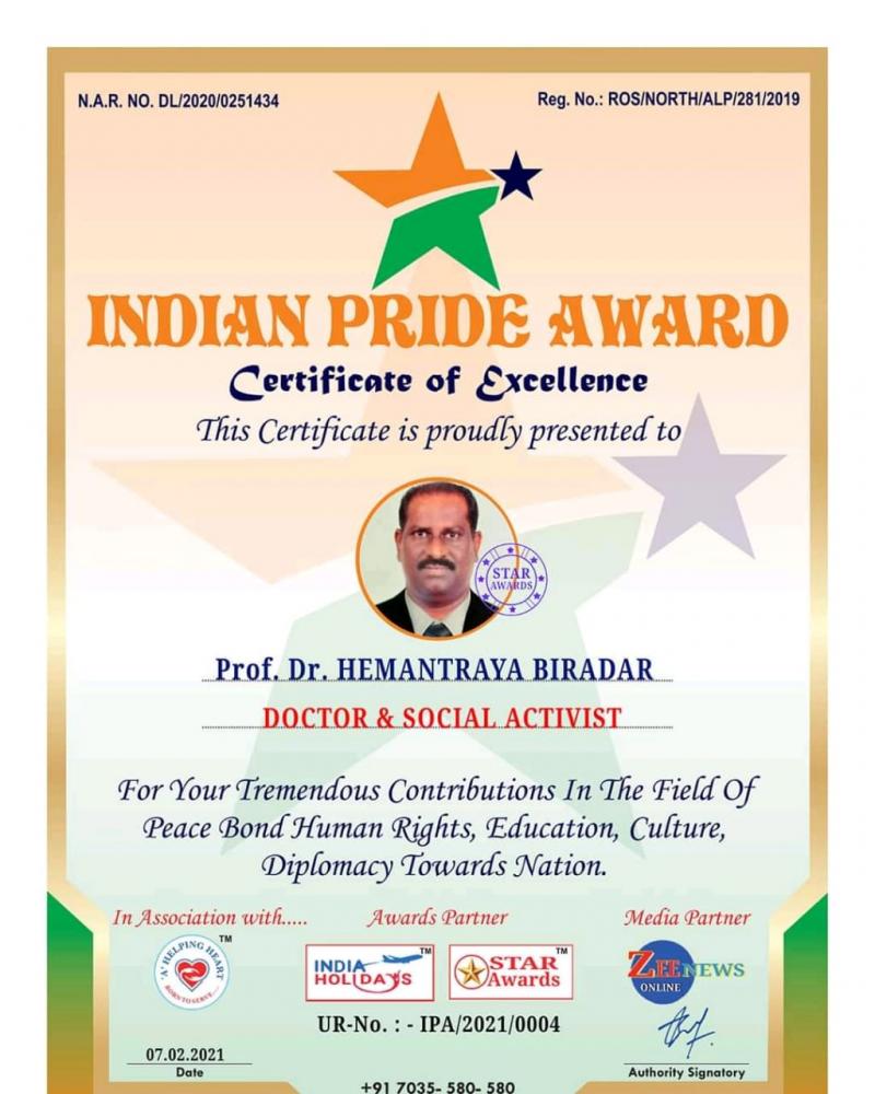 Prof Dr. Hemantraya