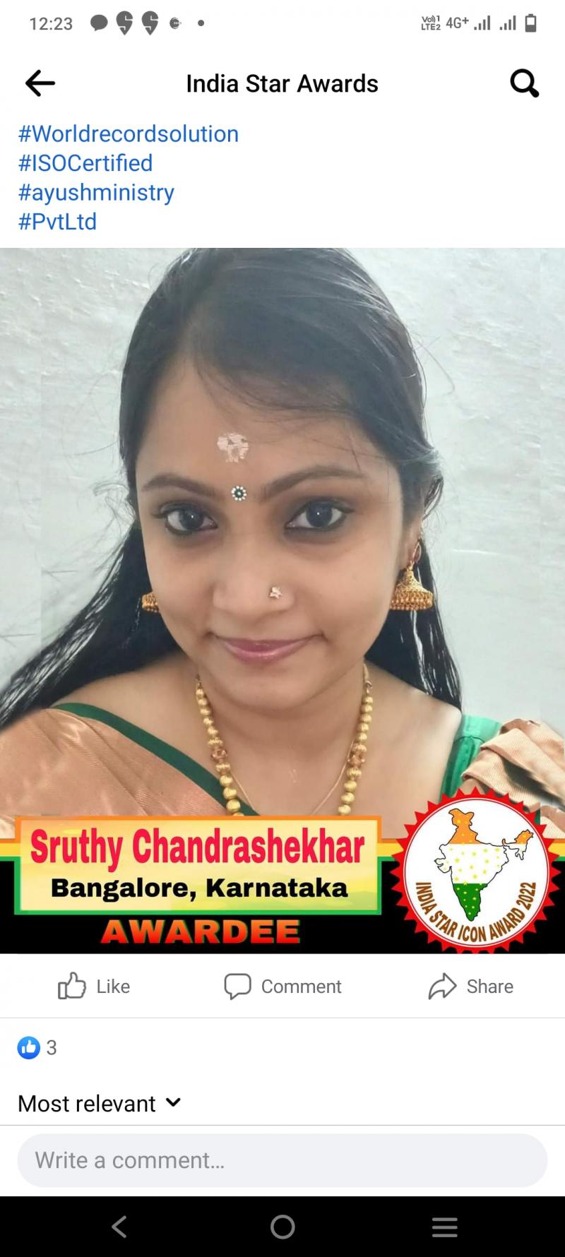 Sruthy Chandrasekhar
