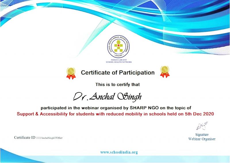 Dr. Anchal Singh