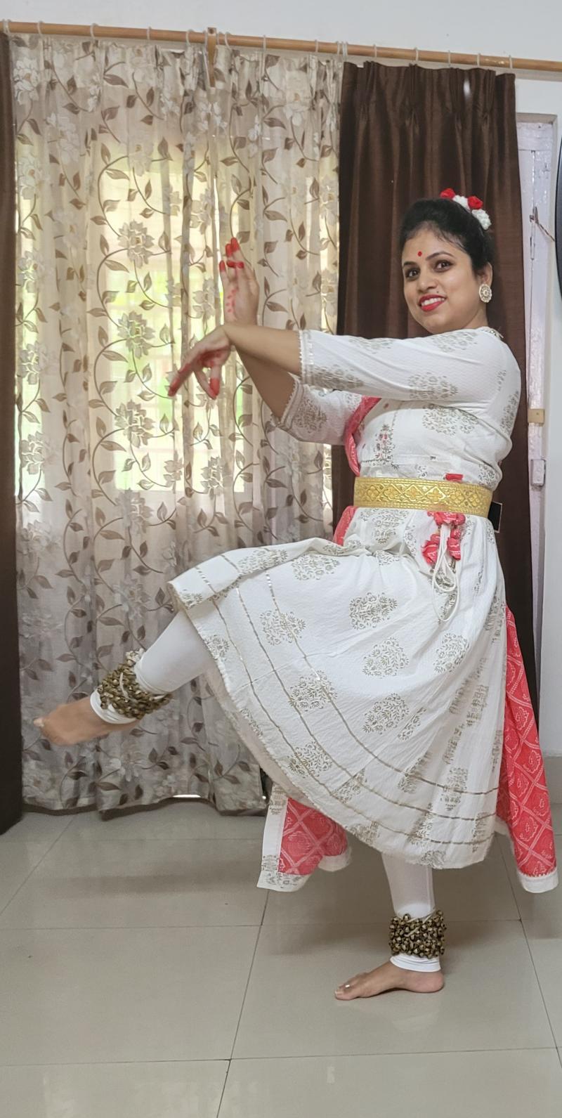 Elegant Kathak Dress Set