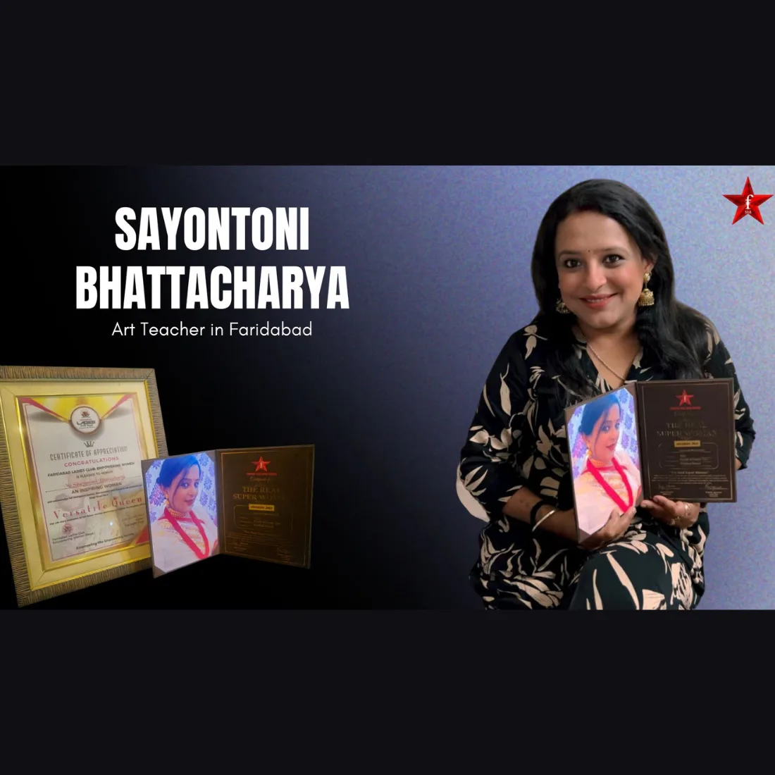 Sanyontoni Bhattacharya: Entrepreneur who is Running Government Registered Art & Craft Institute in Faridabad - Patrika Plus