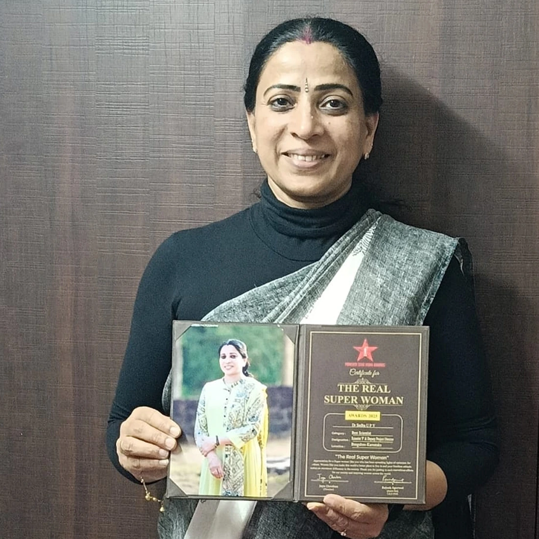 Kannur’s Dr. Sudha U P V Recognized as Super Woman 2025 Title Achiever in Scientist Category - Sangri Today News