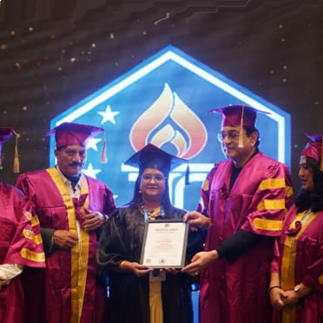 Khushbu Pawan Sachdev achieved Title of Super Woman 2025 for Empowering through Education & Leadership - India Dazzle
