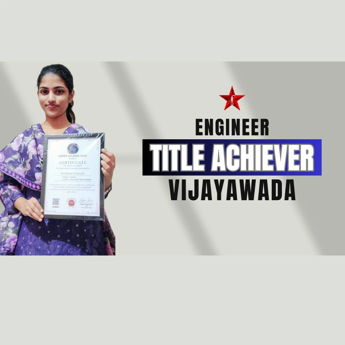 Krishna Kumari’s Work in Planning & Project Control Earns National Applause - Bolly Orbit