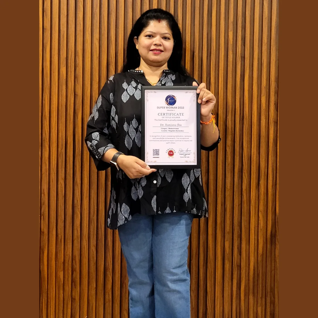 A Symbol of Strength: How Dr. Ranjana Jha Inspires the Next Generation of Women - SP Times